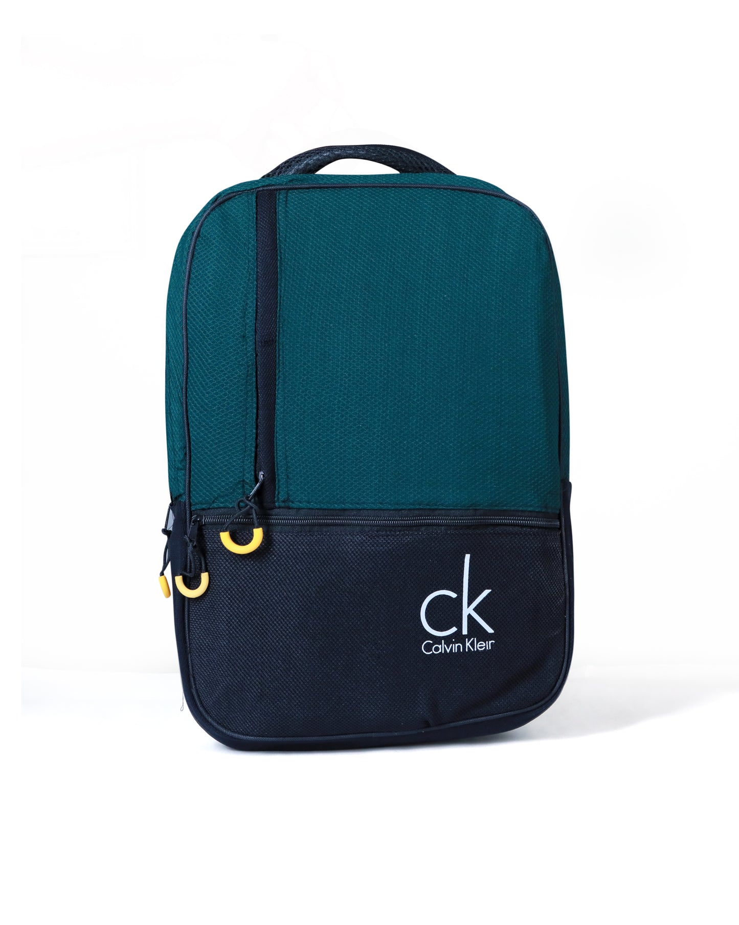 Calvin Klein Color-Block Backpack - Teal & Black