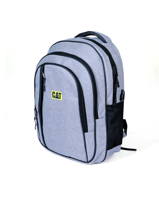 CAT Multi-Compartment Grey Backpack