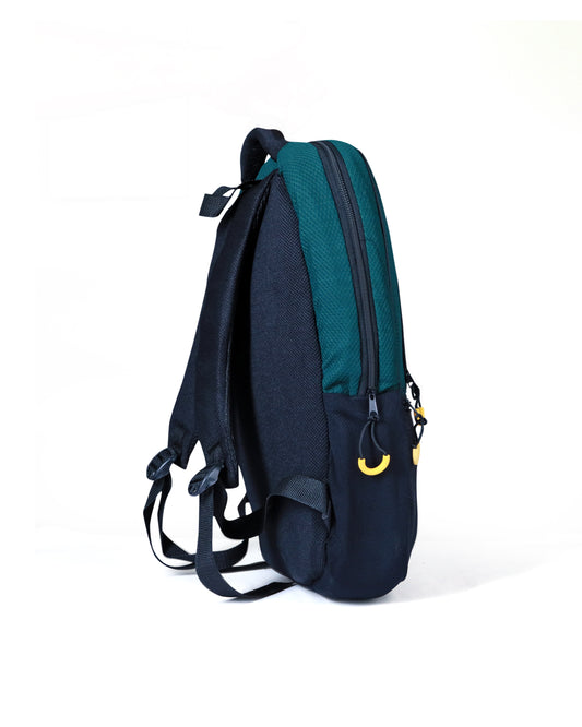 Calvin Klein Color-Block Backpack - Teal & Black