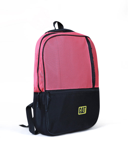 Calvin Klein Color-Block Backpack - pink & Black