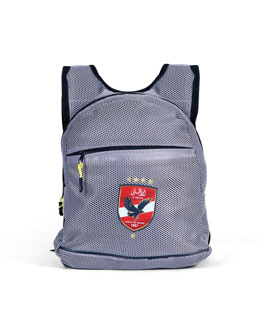 Al Ahly FC Mesh Backpack - Grey