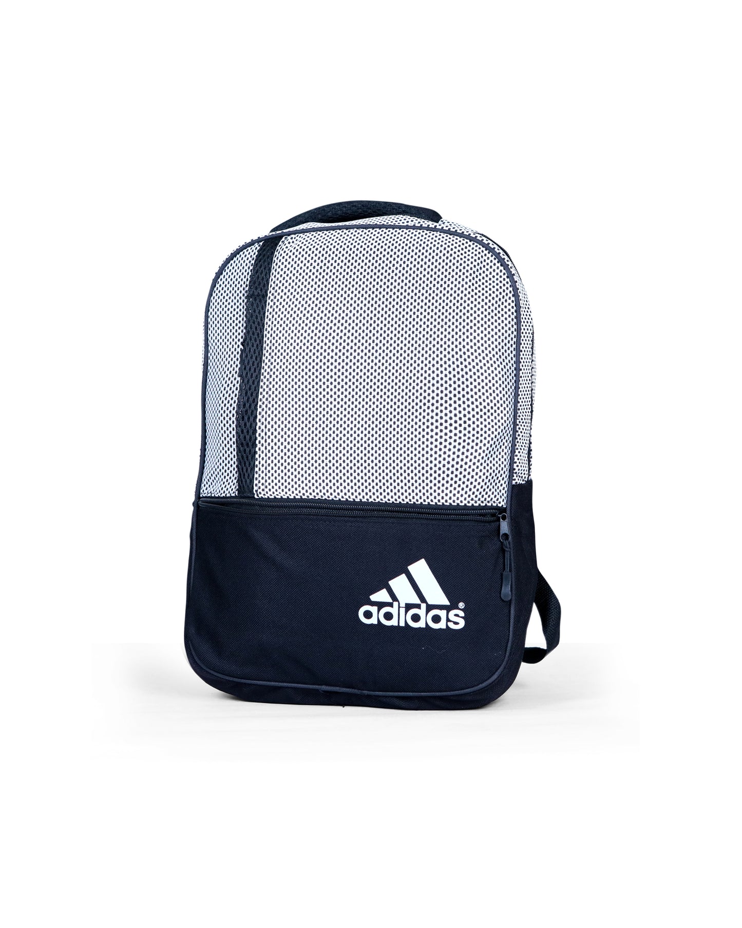 Adidas Sport Mesh Backpack - White & Black