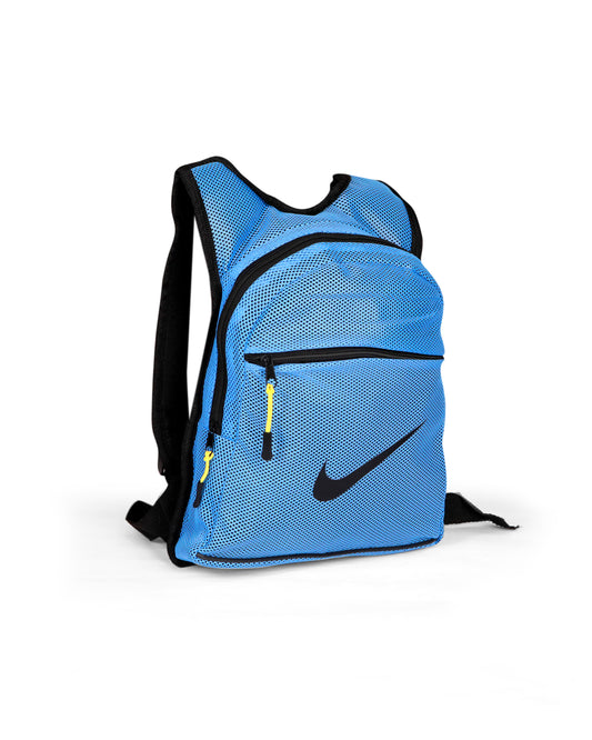 Nike Sport Mesh Backpack -  blue  & Black