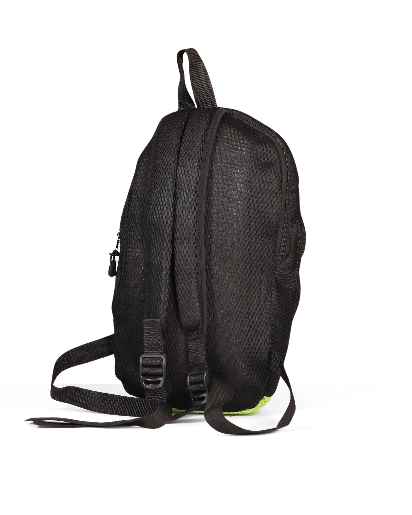 Quechua Compact Hiking Backpack – Black & Neon Yellow